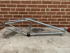 SE Assassin PRO Frame And Fork Old School BMX 20” Chrome Race Frame And Fork