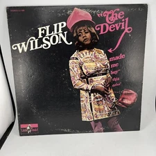 Flip Wilson The Devil made me buy this dress   Record Album Vinyl LP Little Davi