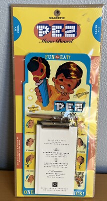 PEZ  MEMO BOARD PAD STATIONERY FACTORY SEALED PACKAGING NEW