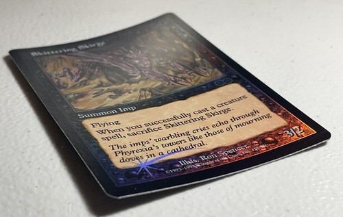 MTG Magic The Gathering Skittering Skirge Folie - Arena Promo Neu ohne Etikett Urza's Saga - Bild 9 von 10