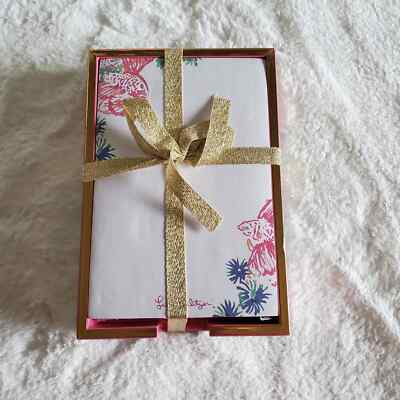 Lilly Pulitzer Tiki Pink Note Tray | eBay