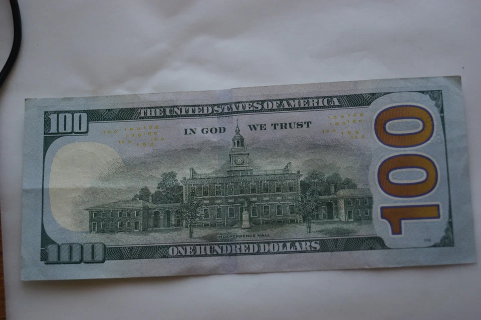 $100 bill. Star note - Image 2 of 4