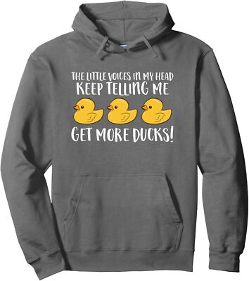The Little Voices In My Head Keep Telling Me Gift Unisex Hooded Sweatshirt