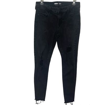 Rockstar Super Skinny Jeans Old Navy White Distressed Jeans Old