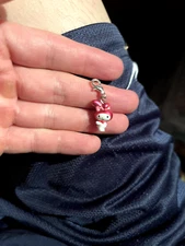 Sanrio Characters My Melody Micro Pearlescent Charm Zip Pull