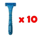 [DORCO] Touch3 Disposable Razor, Triple blade, Blue Color - 10pcs