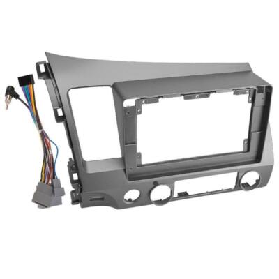 Radio Stereo Fascia Dash Frame Panel w/Harness Fit For Honda Civic 2006-2011 Use