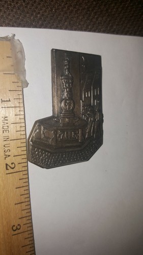 1975 Fasnachtsplakette Carnival Medal by Max Baumann - Luzern SWITZERLAND