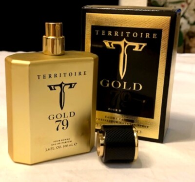 TERRITOIRE GOLD By YZY 3.4oz Eau De Parfum Spray For Men**Sealed Box**