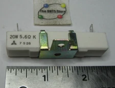Panasonic 20 Watt 5.6 Ohm 5R6 10% Ceramic Cement High Power Resistor - NOS Qty 1