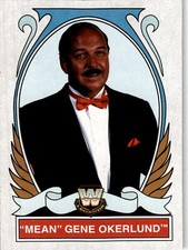 2008 Topps Heritage IV WWE #86 Mean Gene Okerlund
