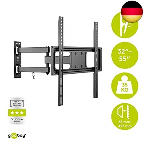 Thumbnail - Goobay 49744 Wandhalterung 55 Zoll Ausziehbar Und Vollbeweglich Für