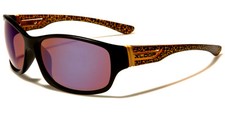 X Loop Sunglasses Mirror Lenses Plastic Frames Sport Baseball Golf Driving Men.