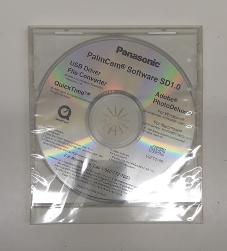 Panasonic PalmCam PV-SD4090 1.3MP Digital Camera - Black Silver - Picture 4 of 10