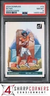 2024 PANINI DONRUSS DOWNTOWN! #19 BO NIX RC BRONCOS PSA 8