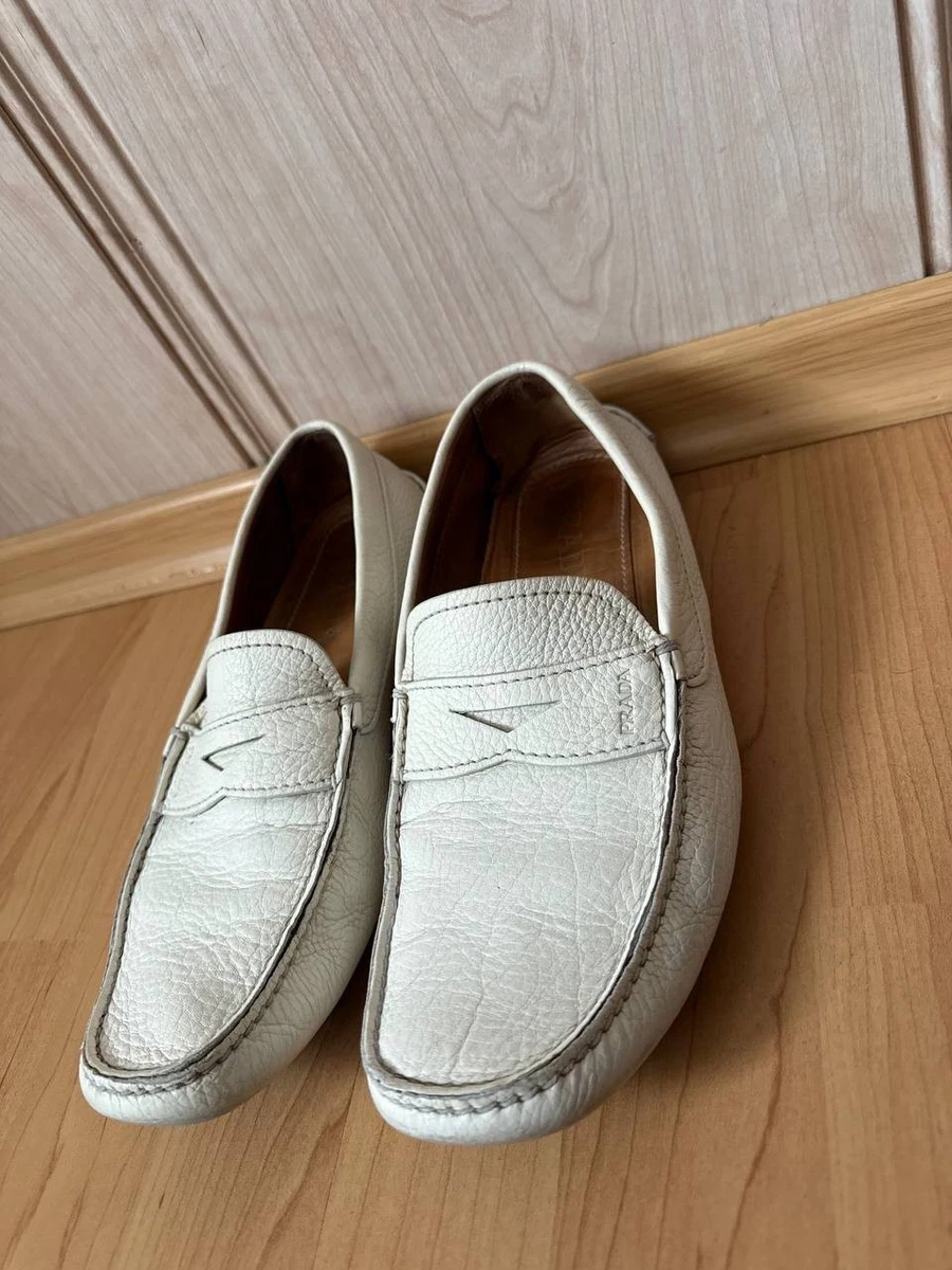 PRADA Loafer White Casual Shoes for Men for sale | eBay display picture 2