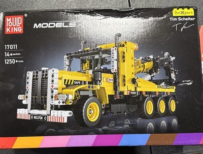 Mould King 17011 Tow Truck Heavy Duty Building Toy Set 1250+pc MOC New In Box