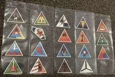 American Decorations Silk Badges,Italian Issue 1969/70 ? 11 Different.Military 9