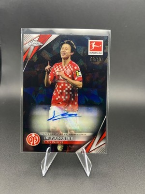 Jae-Sung Lee Auto 08/10 Topps Chrome Bundesliga 2024/25
