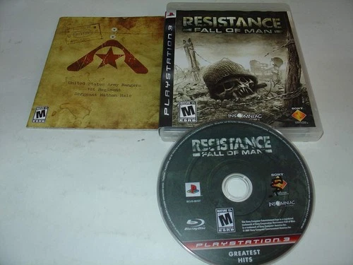 Resistance Fall of Man (Sony PlayStation 3, 2006) Mint Complete CIB Tested