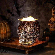 Wax Melt Warmer, Halloween Scented Wax Warmer Candle Melt Fragrance Melter with