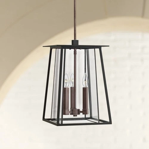 Hinkley Walker 17 1/4" High Black Outdoor Hanging Light - Picture 1 of 6