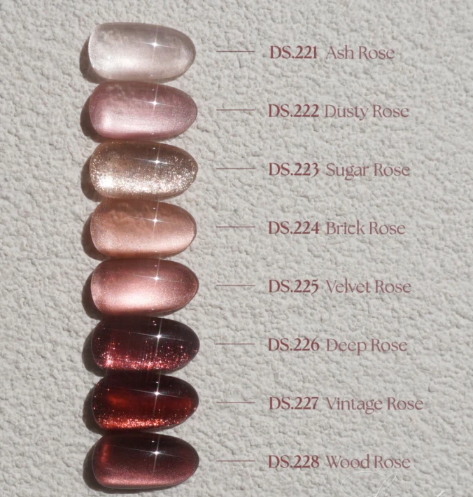 DGEL Dry Rose Cat Eye Gel Polish 8-Color Set | Magnetic Gel Nails | K-Beauty
Opens in a new window o
