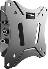 Supporto Monitor Parete Slim Fisso Orientabile per Schermi 13-27 Pollici, PC Cur