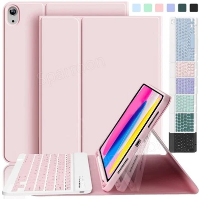 SPARROON Bluetooth Keyboard Case Cover For iPad 8th 9th 10th 11th Gen Air 3 4 5 6 Pro 11