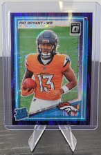 2025 Optic Pat Bryant Purple Shock Rated Rookie Broncos
