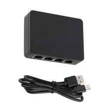 1 TO 4 Ways 1000Mbps RJ45 LAN Network Splitter Adapter With USB Power Cable