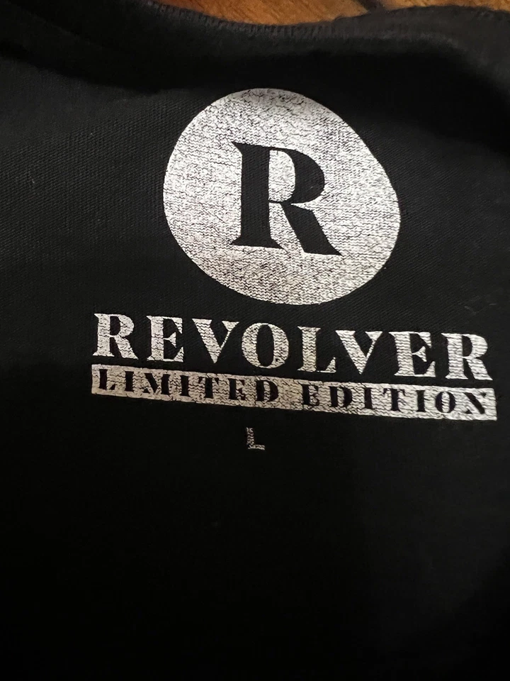 Jerry Cantrell REVOLVER Shirt LARGE Limited Ed 212/250 Sold Out Alice Chains - Imagem 4 de 4