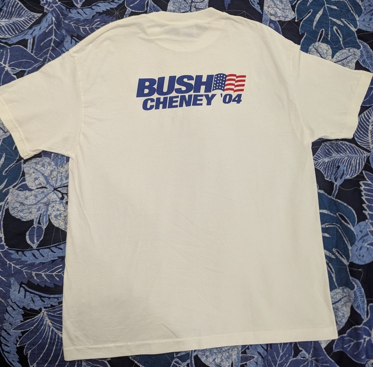 2004 Bush Cheney 04 Double Sided Graphic T-shirt Size XL | eBay
