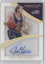 2014-15 Panini Immaculate Shadowbox Signatures Gold 10/10 Tom Chambers Auto 1u6