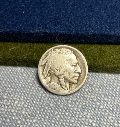 (#101039).  Buffalo Nickel: 1914 S.  Good.  Clear date.      better date.