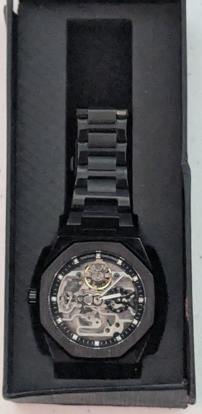 Forsining Automatic Skeleton Watch Tested Working… - image 1