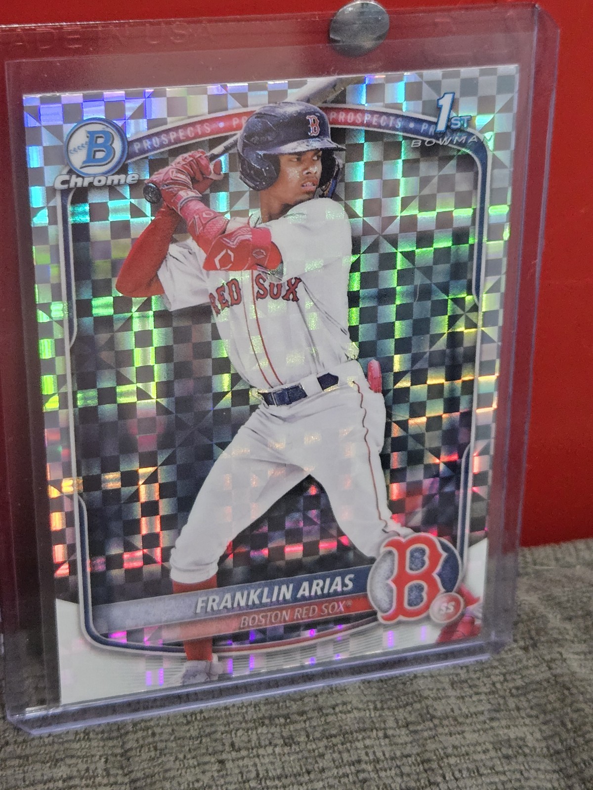 2025 Bowman Chrome Franklin Arias 1st Xfractor