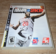 College Hoops 2K8 (Sony PlayStation 3, 2007) PS3 - Complete with manual, works!