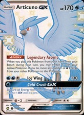 Articuno GX SV54/SV94 - Pokemon Hidden Fates: Shiny Vault - NM