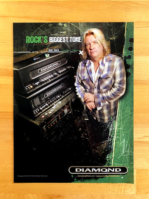 2009 Print Ad Diamond Aplification Bob Rock