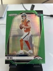 2024 Panini Prizm - Rookies Bo Nix #309 Green Prizm (RC)