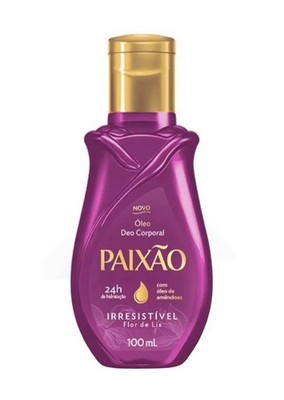 Paixão Irresistível Flor de Lis Body Oil 24h Hydration Almond Oil 100mL
