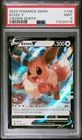 2023 POKEMON SWORD & SHIELD CROWN ZENITH #108 EEVEE V PSA 9