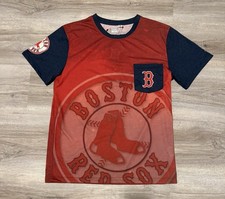 Men s Boston Red Sox Graphic T Shirt Size L