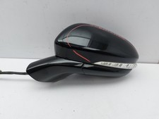FORD MONDEO MK5 2015 MANUAL FOLD WING MIRROR LEFT SIDE PANTHER BLACK