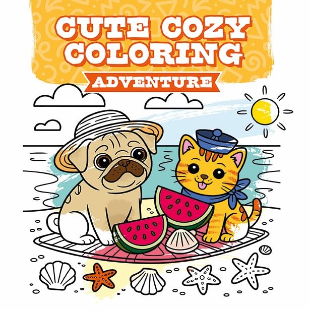 Cute Cozy Coloring: Adventure - 9781784947323 - Image 6