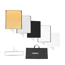 4 Way Photo Light Reflector 30x35 Stainless Frame