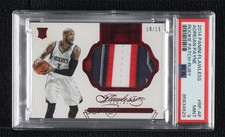 2014 Panini Flawless Rookie Ruby 10/15 Adreian Payne #RP-AP PSA 9 MINT Patch 3d3