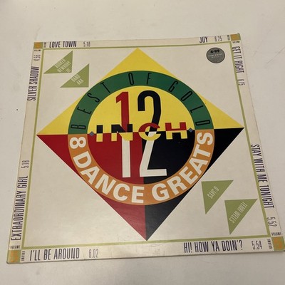 V/A-BEST OF 12'' GOLD VOL 5. 1988  ALBUM. 8 DANCE GREATS FUNK SOUL DISCO VG +