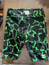 Speedo ENDURANCE Jammer - Black/Green Size 28